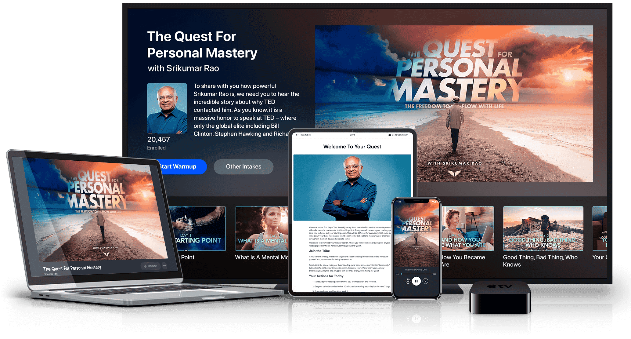 The Quest for Personal Mastery by Srikumar Rao — Mindvalley course